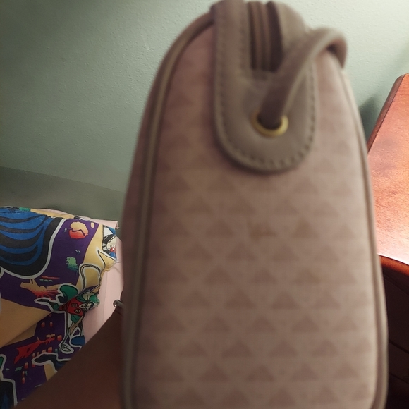 LIZ🔺️CLAIBORNE Vintage RARE 1984 P!NK Crossbody Shoulder-bag w/ L🔺️C Wallet - Picture 8 of 16